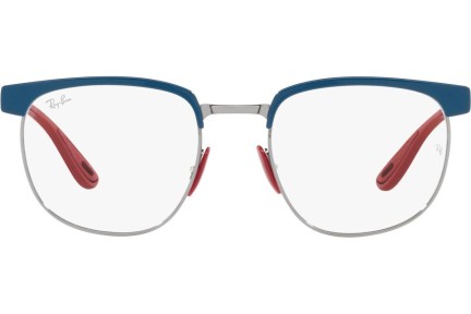 Okulary korekcyjne Ray-Ban Scuderia Ferrari Collection RX3698VM F072 Okrągłe Niebieskie