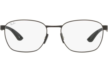 Okulary korekcyjne Ray-Ban Scuderia Ferrari Collection RX6480M F028 Prostokątne Czarne