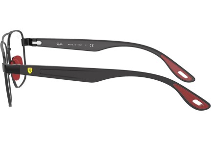 Okulary korekcyjne Ray-Ban Scuderia Ferrari Collection RX6467M F028 Kwadratowe Czarne