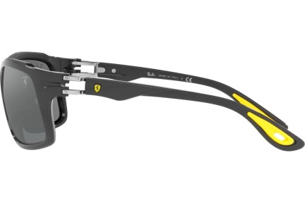 Okulary przeciwsłoneczne Ray-Ban RB4364M F6246G Prostokątne Szare