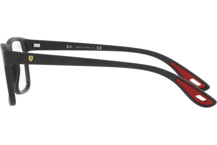 Okulary korekcyjne Ray-Ban Scuderia Ferrari Collection RX7205M F650 Kwadratowe Czarne