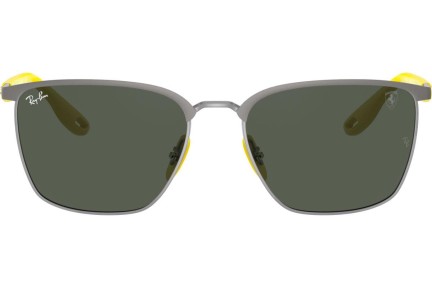 Okulary przeciwsłoneczne Ray-Ban Scuderia Ferrari Collection RB3673M F06371 Kwadratowe Srebrne