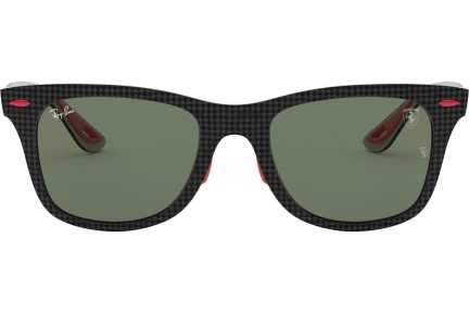 Okulary przeciwsłoneczne Ray-Ban Scuderia Ferrari Collection RB8395M F05471 Kwadratowe Czarne