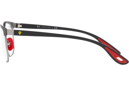 Okulary korekcyjne Ray-Ban Scuderia Ferrari Collection RX3698VM F073 Okrągłe Czarne