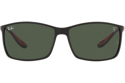 Okulary przeciwsłoneczne Ray-Ban RB4179M F60271 Prostokątne Czarne