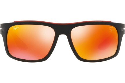 Okulary przeciwsłoneczne Ray-Ban RB4364M F6026Q Prostokątne Czarne