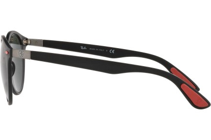 Okulary przeciwsłoneczne Ray-Ban RB4296M F60271 Okrągłe Czarne