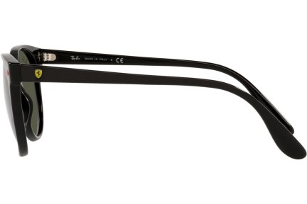 Okulary przeciwsłoneczne Ray-Ban Scuderia Ferrari Collection RB2202M F60131 Okrągłe Czarne