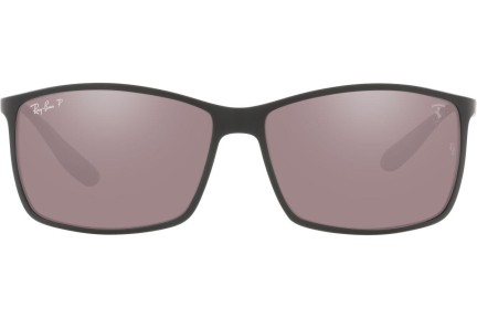 Okulary przeciwsłoneczne Ray-Ban RB4179M F655H2 Polarized Prostokątne Czarne