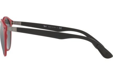 Okulary przeciwsłoneczne Ray-Ban RB4296M F6536G Okrągłe Czerwone