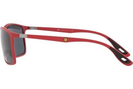 Okulary przeciwsłoneczne Ray-Ban RB4179M F62887 Prostokątne Czerwone