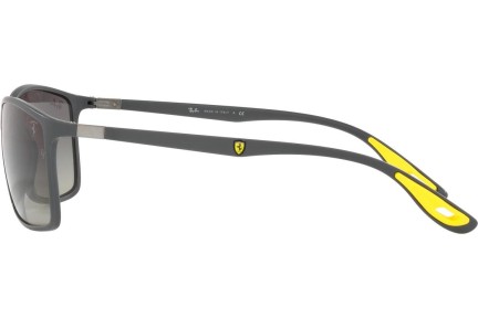Okulary przeciwsłoneczne Ray-Ban RB4179M F60811 Prostokątne Szare
