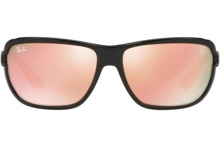 Okulary przeciwsłoneczne Ray-Ban RB4365M F6572Y Prostokątne Czarne