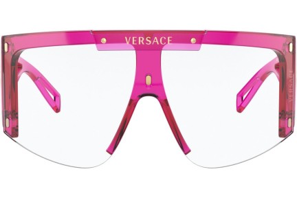 Okulary przeciwsłoneczne Versace Medusa Icon Shield VE4393 53341W Pojedyncze | Shield Różowe