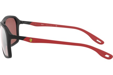 Okulary przeciwsłoneczne Ray-Ban RB4329M F602H2 Polarized Prostokątne Czarne