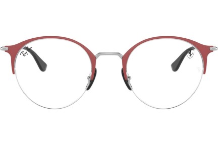 Okulary korekcyjne Ray-Ban Scuderia Ferrari Collection RX3578VM F045 Okrągłe Czerwone
