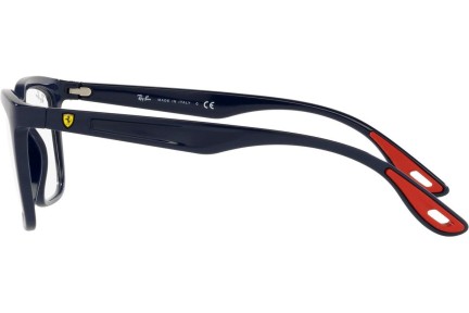 Okulary korekcyjne Ray-Ban Scuderia Ferrari Collection RX7192M F621 Kwadratowe Niebieskie