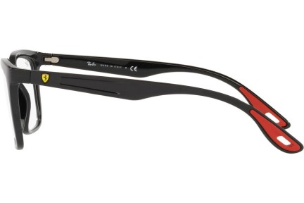 Okulary korekcyjne Ray-Ban Scuderia Ferrari Collection RX7192M F601 Kwadratowe Czarne