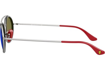 Okulary przeciwsłoneczne Ray-Ban RB3847M F04868 Owalne Srebrne
