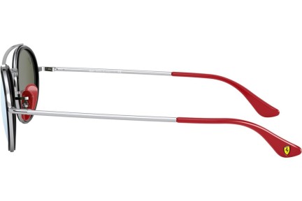 Okulary przeciwsłoneczne Ray-Ban RB3847M F03130 Owalne Srebrne