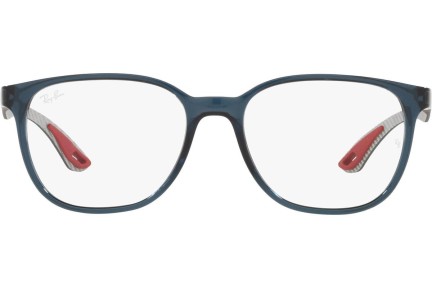Okulary korekcyjne Ray-Ban Scuderia Ferrari Collection RX8907M F648 Kwadratowe Niebieskie