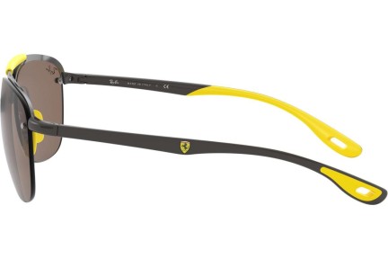 Okulary przeciwsłoneczne Ray-Ban Scuderia Ferrari Collection RB3662M F03073 Pilotki (Aviator) Szare