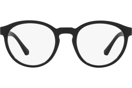 Okulary korekcyjne Emporio Armani EA4152 50171W Okrągłe Czarne