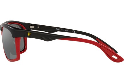 Okulary przeciwsłoneczne Ray-Ban RB4363M F6026G Prostokątne Czarne
