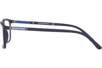 Okulary korekcyjne Emporio Armani EA4160 57591W Prostokątne Niebieskie