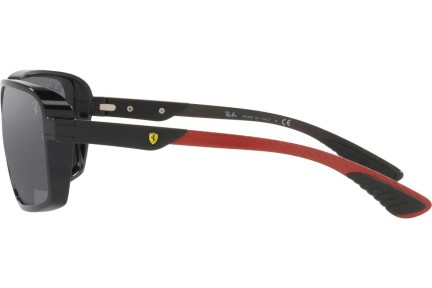 Okulary przeciwsłoneczne Ray-Ban Scuderia Ferrari Collection RB8360M F6616G Prostokątne Czarne