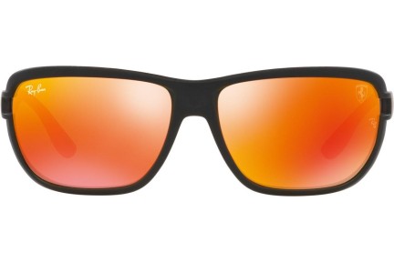 Okulary przeciwsłoneczne Ray-Ban RB4365M F6026Q Prostokątne Czarne