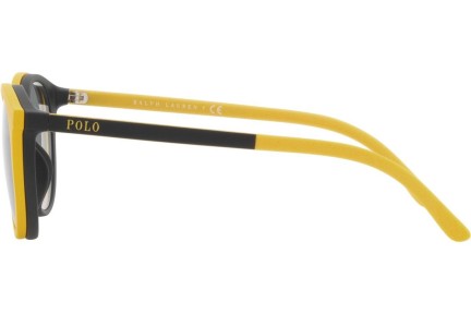 Okulary korekcyjne Polo Ralph Lauren PH4183U 537587 Okrągłe Czarne