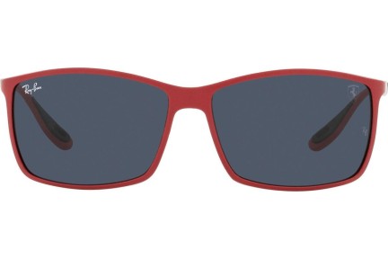 Okulary przeciwsłoneczne Ray-Ban RB4179M F62887 Prostokątne Czerwone
