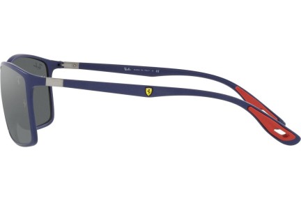 Okulary przeciwsłoneczne Ray-Ban RB4179M F6046G Prostokątne Niebieskie