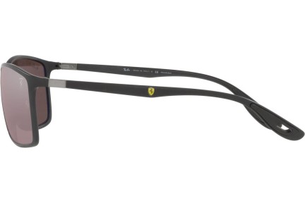 Okulary przeciwsłoneczne Ray-Ban RB4179M F655H2 Polarized Prostokątne Czarne