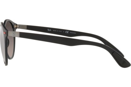 Okulary przeciwsłoneczne Ray-Ban RB4296M F6525J Polarized Okrągłe Czarne