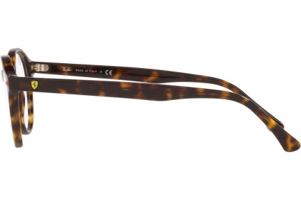 Okulary korekcyjne Ray-Ban Scuderia Ferrari Collection RX5404M F613 Okrągłe Havana