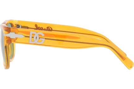 Okulary przeciwsłoneczne Persol PO3295S 116852 Kwadratowe Pomarańczowe