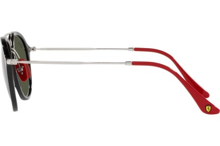 Okulary przeciwsłoneczne Ray-Ban RB4369M F60131 Pilotki (Aviator) Czarne