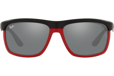 Okulary przeciwsłoneczne Ray-Ban RB4363M F6026G Prostokątne Czarne