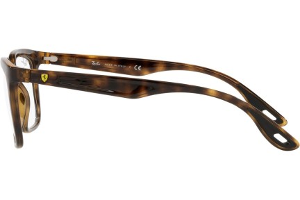 Okulary korekcyjne Ray-Ban Scuderia Ferrari Collection RX7192M F646 Kwadratowe Havana