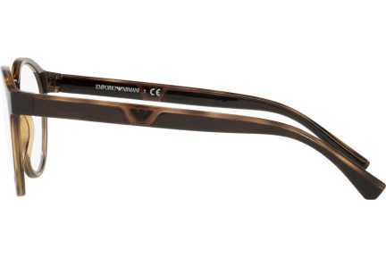 Okulary korekcyjne Emporio Armani EA4152 50261W Okrągłe Havana