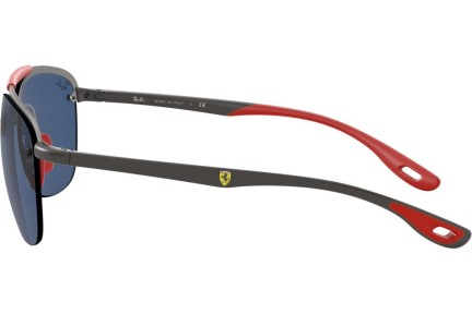 Okulary przeciwsłoneczne Ray-Ban Scuderia Ferrari Collection RB3662M F03780 Pilotki (Aviator) Srebrne