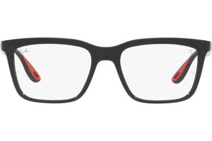 Okulary korekcyjne Ray-Ban Scuderia Ferrari Collection RX7192M F601 Kwadratowe Czarne