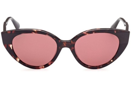 Okulary przeciwsłoneczne Max&Co. MO0039 55S Kocie oczy Havana