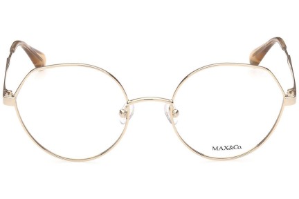 Okulary korekcyjne Max&Co. MO5017 032 Okrągłe Złote