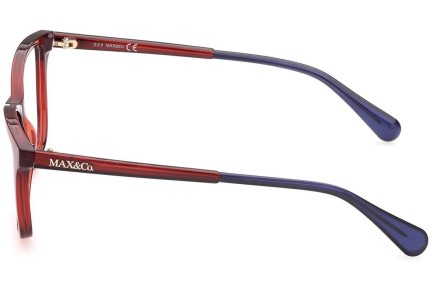 Okulary korekcyjne Max&Co. MO5038 066 Kwadratowe Czerwone