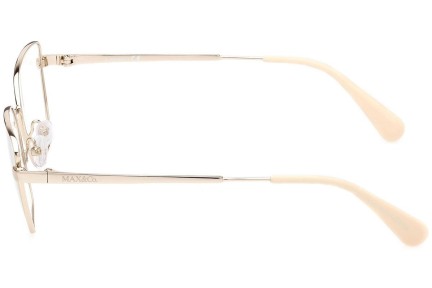 Okulary korekcyjne Max&Co. MO5068 032 Kocie oczy Złote