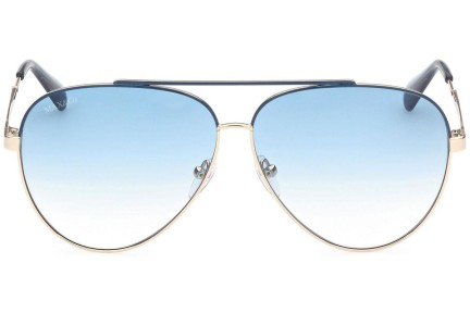 Okulary przeciwsłoneczne Max&Co. MO0007 32W Pilotki (Aviator) Złote