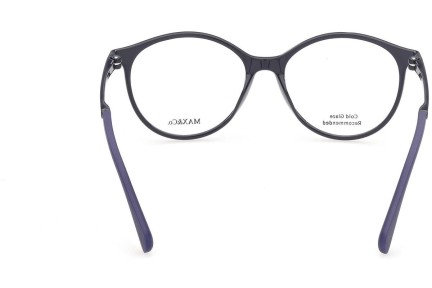 Okulary korekcyjne Max&Co. MO5014 090 Okrągłe Niebieskie